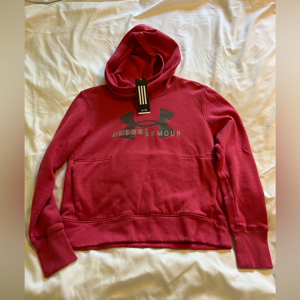 Under Armour Women's Pink Cowl Neck Sweater